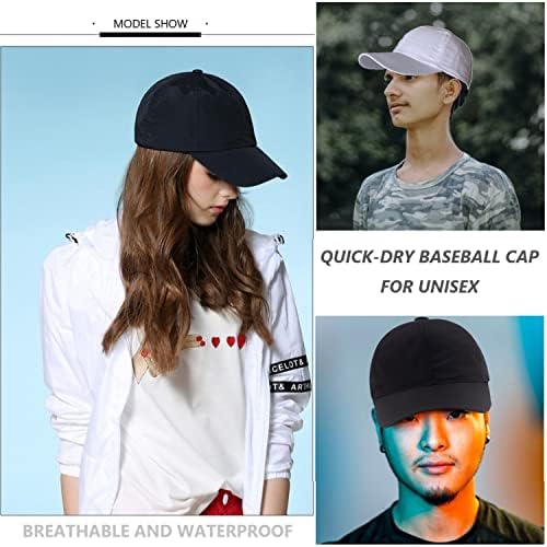 Capinho de beisebol para homens, mulheres, atléticos de beisebol de beisebol de tampa clássica de chapéu simples ajustável chapéu