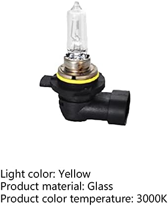 Fansipro Halogen Bulb Light Atenuation, Kits de acessórios na loja Bycicle; Forno; Indústria; Gabinete de desinfecção, 30x10x10, amarelo,