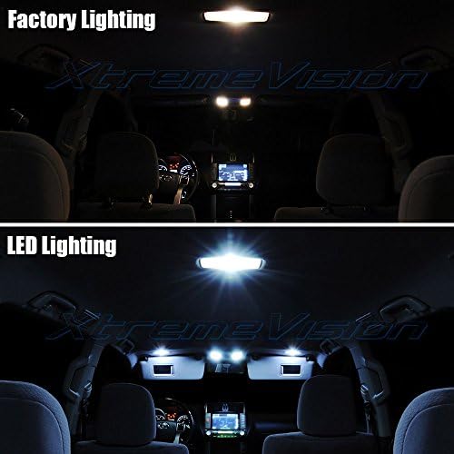 Xtremevição Interior LED para Dodge Neon 1995-2005 Kit de LED interior branco legal Kit + Ferramenta de instalação