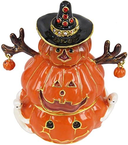 Rucinni Halloween Pumpkin Jewelned Box