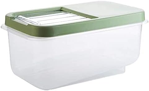 Yiwango alimentos contêiner de armazenamento de armazenamento de cozinha de cozinha selada com balde de armazenamento de balde de 10 kg caixa de armazenamento de armazenamento de arroz doméstico jarro de arroz de arroz