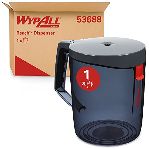 Dispensador de sistema de toalhas de alcance Wypall