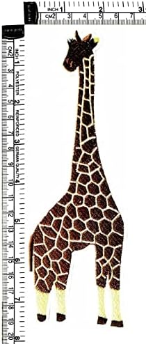 Kleenplus. Grande grande jumbo girafa patches adesivos signo símbolo símbolo de camisetas jeans sag