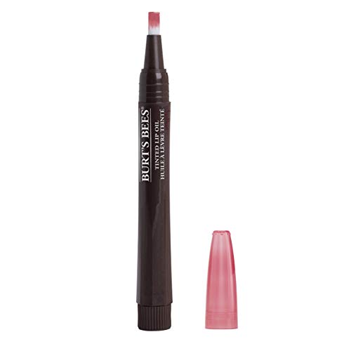 Abelhas de Burt 100 % hidratante de óleo labial colorido, ameixa enevoada, 1 caneta