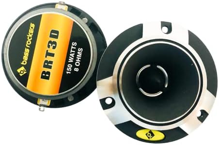 Bass Rockers 3,5 300watts Bullet Super Tweeters feitos com corpo de alumínio fundido para áudio de carro, áudio doméstico,