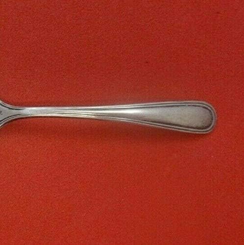 Linha colonial de Blackinton Sterling Silver Serving Spoon perfurou 8 1/2 origin