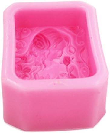 Rose Girl 0982 Arte artesanal Silicone Mold Craft Moldes Diy Moldes de sabão artesanal