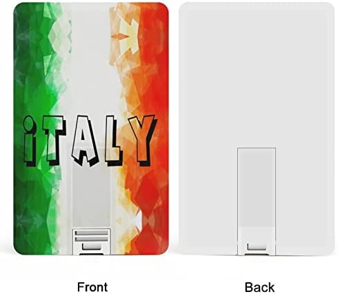 Vintage Itália Flag USB Drive Flash Drive Design USB Flash Drive personalizado Memory Stick Tecla 64G