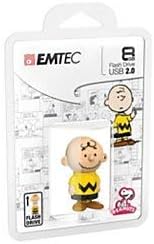 EMTEC USB Flash Drive 8 GB Stick 2.0 Peanuts Dog Snoopy Design 3D - PN 100