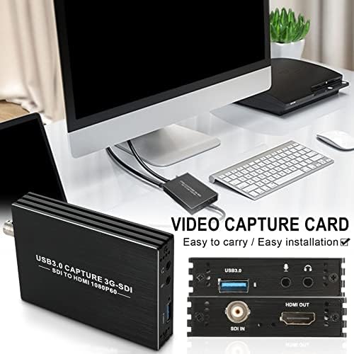 xlid2t USB3 0 HD 1080P 3G-SDI para HDMI Compatível Capture Card Card Adapter Converter