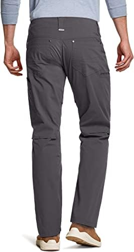 Calças táticas secas frias do CQR masculinas, calças externas resistentes à água, carga esticada leve/calça de caminhada