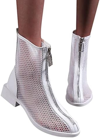 Sapatos de caminhada para mulheres bota de malha para mulheres Sapatos de renda respirável Sapates casuais Sapatos unissex Lightweight