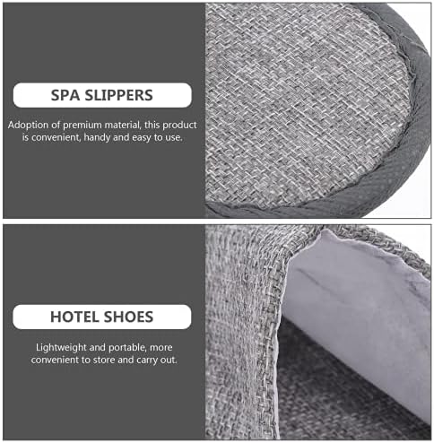 Celifty Slipper Spa Slippers Hotel Slippers descartáveis ​​para casa chinelos confortáveis ​​Flipers convidados unissex