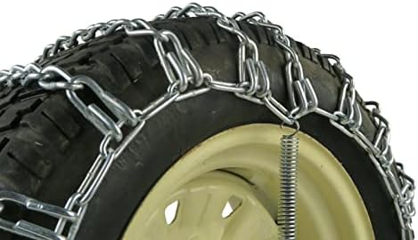 A ROP SHOP | 2 par de cadeia de pneus de ligação para mtd 16x7.5x8 dianteiro 23x10.5x12 pneus do trator traseiro