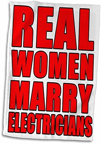3drose evadane - cita - mulheres reais se casam com eletricistas vermelhos - toalhas