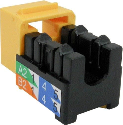 CAT6 RJ45 KEYSTONE JACK, V -MAX SERIE