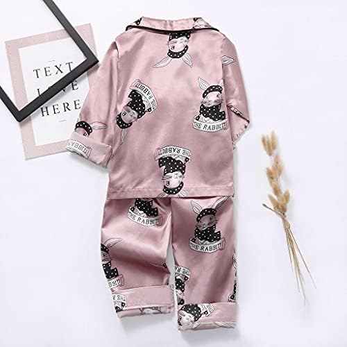 Crianças de coruja roupas menino menina roupas animais desenho animado manga curta botão para baixo 2pcs criança pijamas de gato