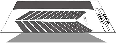 Phoenix Graphix Substituição para 1972 Plymouth Road Runner 440 Completo sobre Decalques e Stripes do telhado - Gold refletivo