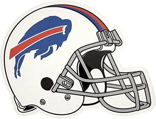 Ícone Aplicado, NFL Buffalo Bills grande decalque de capacete ao ar livre