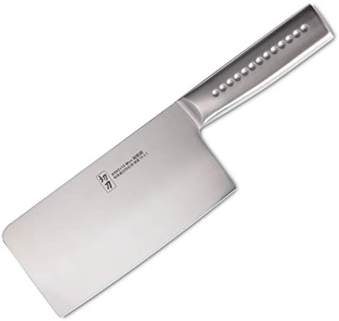 Faca de cuteira, Mattstone Hill 7 polegada Cleaver - Faca de faca chinesa Faca de carne, faca de chef asiática, aço alemão,