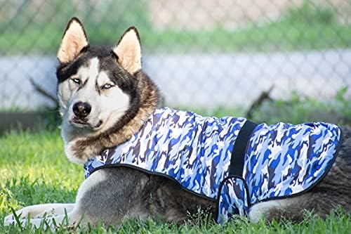 Colete de resfriamento de cachorro de Lucolove, jaqueta de estimação de animais de estimação com estampa de teatro camuflada