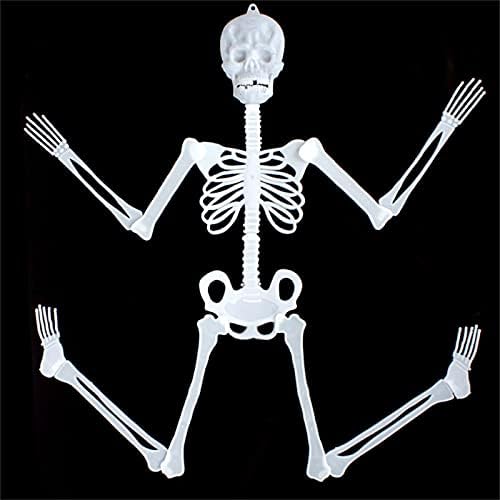 Yayiya 6DL342 Halloween Skull Party Decor Decoration Decoration Luminous Human Skeleton Outdoor