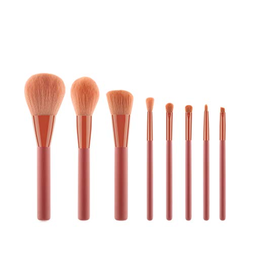 Pincel 8pcs maquiagem de sobrancelha cosmética Ferramentas de fundação conjuntos de fundação