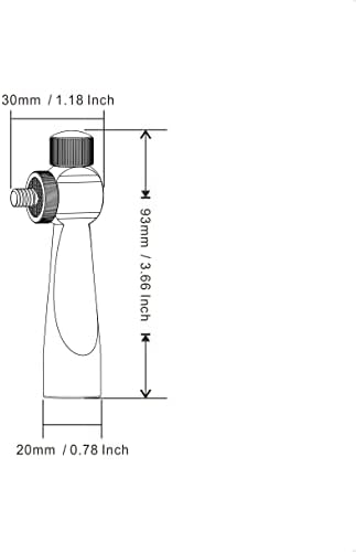 Adaptador de tripé binocular STAOPTICS Montagem rápida de liberação rápida para binóculos de telhado de distância estreita de olho