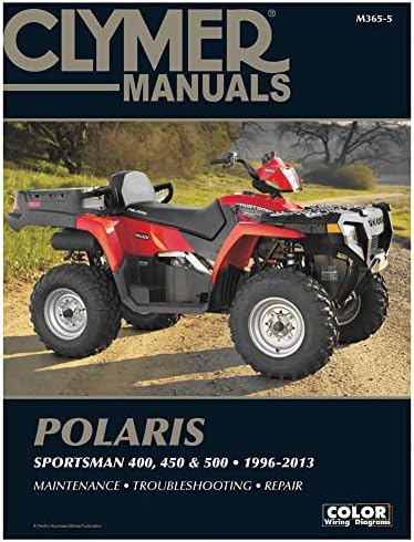 Manuais de reparo de Clymer para Polaris Sportsman 500 EFI Touring 2008-2009