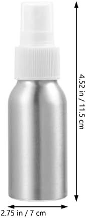 Gadgets de cozinha upkoch garrafa de pulverizador de alumínio: 3pcs metal garrafas de spray de névoa fina mini pulverizador