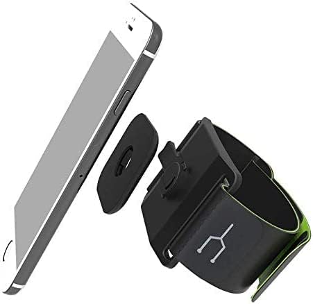 Navitech Black Mobile Thone à prova d'água Cinturão de cintura - compatível com o smartphone 6p Note 6p
