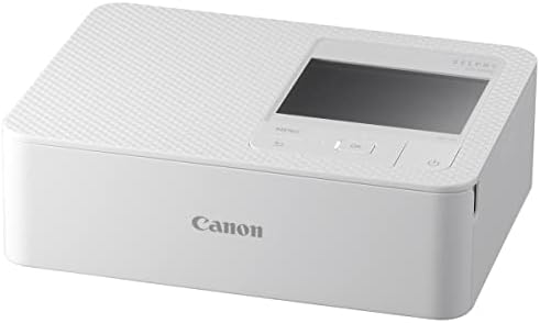 Canon Selphy CP1500 Impressora fotográfica sem fio, pacote branco com tinta colorida/papel de alta capacidade RP-108, bolsa de ombro, leitor de cartas