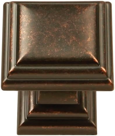 Hardware de hickory hh74554-dac somerset coleta maçaneta 1-1/16 Diâmetro Dark Antique Copper acabamento, 1,125