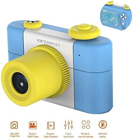 Lkyboa Mini Câmera Digital Câmera Câmera fofa para crianças HD Video Vídeo Câmera Presente de aniversário para crianças