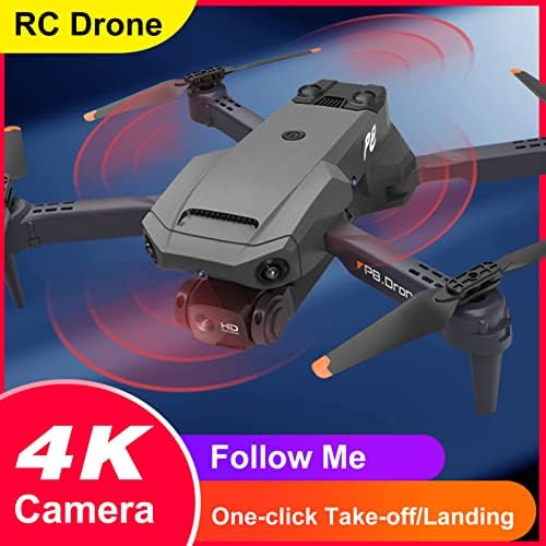 GOOLRC RC Drone com câmera 4K Câmera dupla RC Quadcopter com função 4 lados Evitar o waypoint Waypoint Gesto Control Storage