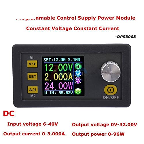 DPS3003 0-32V 3A Tensão constante Corrente Página etapa do módulo de alimentação programável Conversor de tensão Buck LCD Voltímetro