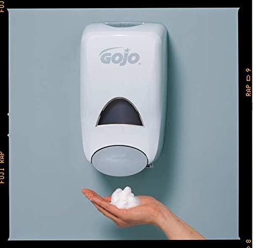 GOJO FMX-12 Dispensador de sabonete de espuma de estilo push, pomba cinza, dispensador para Gojo FMX-12 1250 ml de sabão para as mãos-5150-06, pacote 2