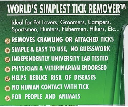 Removedor de ticks de Pets, branco, branco, branco