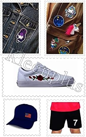 Kleenplus 3pcs. Red Magic Star Cartoon Fashion Patch adesivo Craft Patches Diy Applique Bordado Sew Ferre