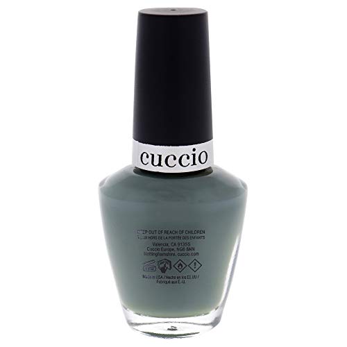 Cuccio Color Achaness esmalte - Dubai me uma ilha - laca de unhas para manicures e pedicures, cobertura completa - secagem rápida,