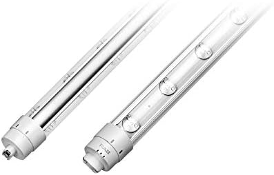 LED RAB F36T12/HO 3 pés lâmpadas de lâmpadas de lâmpada, sem lastro 120-277 volts, 15 watts, 6500k Bright Light Color, LED de dupla