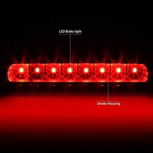 Motor de DNA 3BL-4Runner03-LED-BK-SM LED LED LED LED TERCEIRA LUZ DE FREIO [COMPATÍVEL COM 03-09 4RUNNER]
