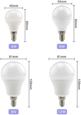 Heyinging525135 LED BULBA Alto brilho para uso em casa Decoração de casa branca quente e fresca