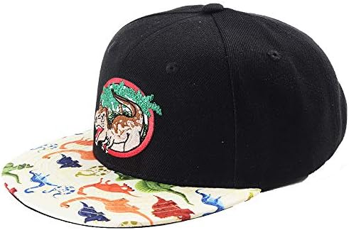 Meninos'dinosaur beisebol chapéu infantil gabinete de snapback preto