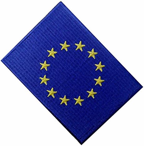 Engenharia da União Europeia Bordeira Bordada emblema UE Europa Ferro em Sew in International Patch