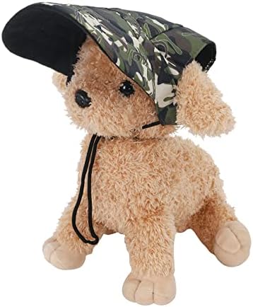 Cap ou tamanho Baseball Hapéu de chapéu de verão Visor Outdo Canvas Dog Puppy Pet XL Pet Hats Yorkie Birthday Fort