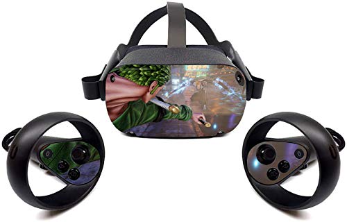 Oculus Quest Acessórios Skins Super Hero lutando com o fone de ouvido VR e adesivo de adesivo de controlador OK ANH YEU