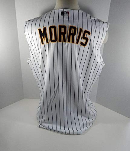 2010 Pittsburgh Pirates Bryan Morris Jogo emitido Jersey Pitt33044 - Jogo usado MLB Jerseys