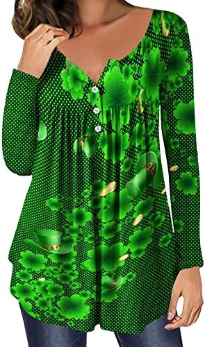 Pimoxv Green Saint Patricks Camisas do Dia