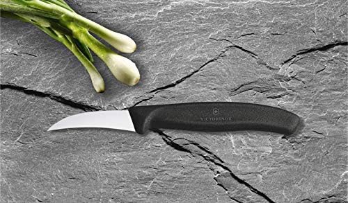 Victorinox Swiss Classic Paring 2½ Shaping Spear Point Blade 5/8 Largura no Handle Black, 2.6, Multi